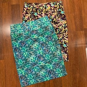 Set of 2 Lularoe Cassie Skirts